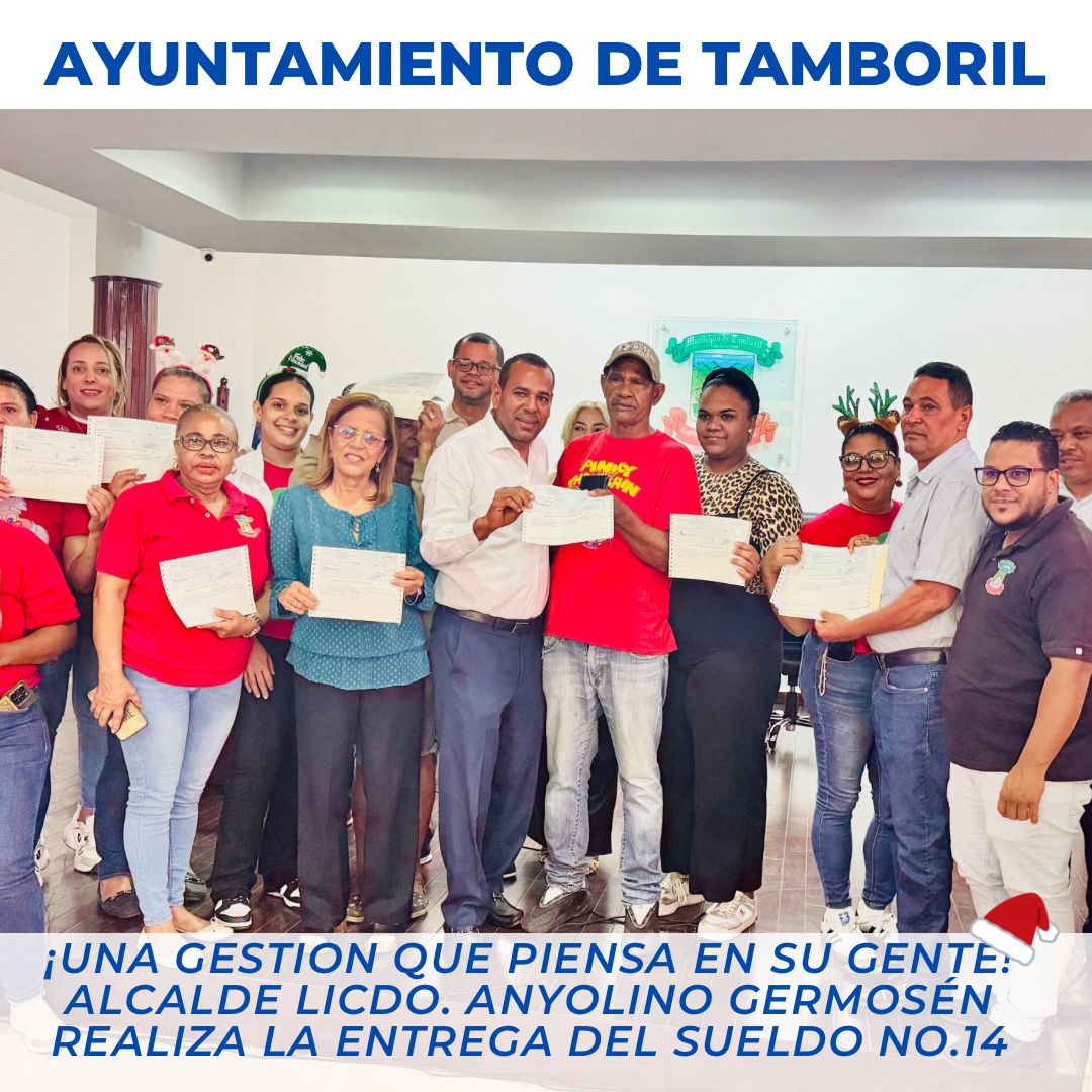 ¡𝑪𝒐𝒎𝒑𝒓𝒐𝒎𝒊𝒔𝒐 𝑪𝒖𝒎𝒑𝒍𝒊𝒅𝒐! 𝑨𝒚𝒖𝒏𝒕𝒂𝒎𝒊𝒆𝒏𝒕𝒐 𝒅𝒆 𝑻𝒂𝒎𝒃𝒐𝒓𝒊𝒍 𝑬𝒏𝒕𝒓𝒆𝒈𝒂 𝒆𝒍 𝑺𝒖𝒆𝒍𝒅𝒐 𝑵𝒐. 𝟏𝟒 𝒂 𝒔𝒖𝒔 𝑬𝒎𝒑𝒍𝒆𝒂𝒅𝒐𝒔.