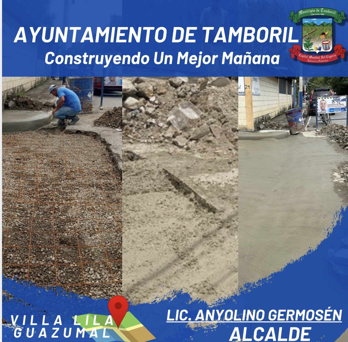 Seguimos Avanzando con la reconstrucción de badenes.