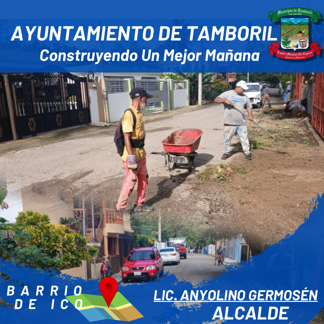 Trabajando por un Tamboril más limpio y organizado.