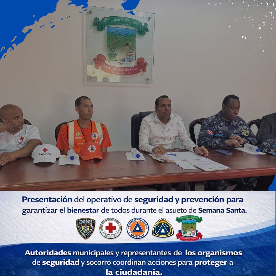 Tamboril se prepara para una Semana Santa 2026 segura y organizada.